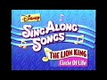Disney Sing Along Songs The Lion King Circle Of Life Opening Theme And End Credits