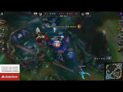 EDG Turn Dragon fight on Gen G