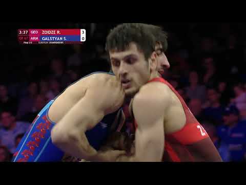 BRONZE GR - 67 kg: R. ZOIDZE (GEO) v. S. GALSTYAN (ARM)