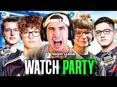 ????{Official} RLCS Watch Party Stream???? | ????(✅DROPS ON✅) at Twitch! Link in Bio!!????
