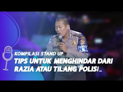 Kompilasi Stand Up Comedy Gamayel: Cerita dan Cara Untuk Menghindar dari Razia atau Kena Tilang
