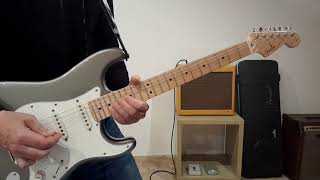 Slow Blues Guitar Improv in C