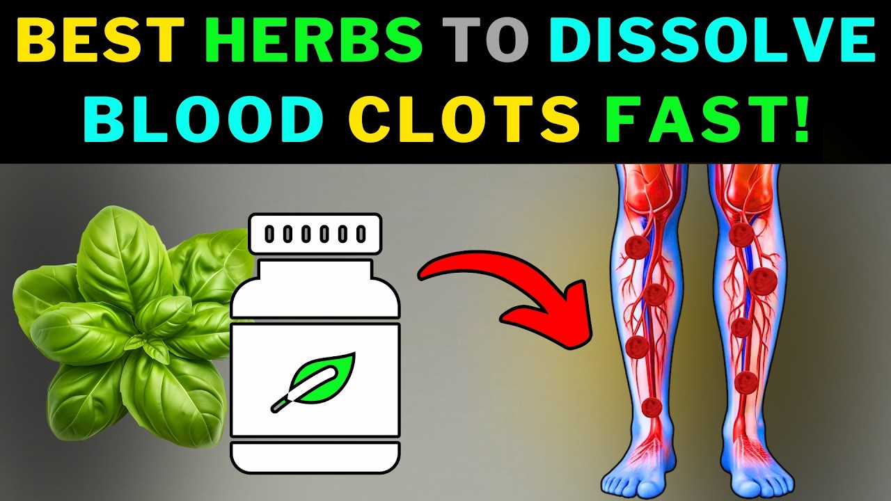 Herbs That Melt Blood Clots Naturally & Fast