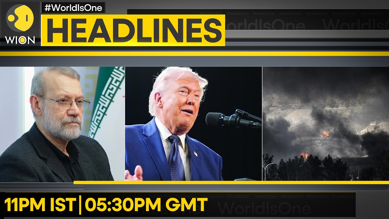 US-Iran War: Iran's Larijani Vows to Make Trump 'Sorry' | US: Hit 6000 Targets in West Asia | WION