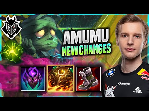 JANKOS IS A GOD WITH AMUMU NEW CHANGES! - G2 Jankos Plays Amumu JUNGLE vs Kha'Zix! |