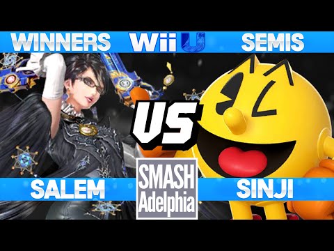 Smashadelphia 2 - Salem (Bayonetta) vs Sinji (Pac-Man) - SSB4 Winners Semis - Smash Wii U