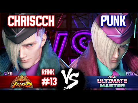 SF6 ▰ CHRISCCH (#13 Rank Ed) vs PUNK (Ed) ▰ High Level Gameplay