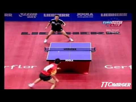 World Cup 2005: Wang Hao vs. Timo Boll