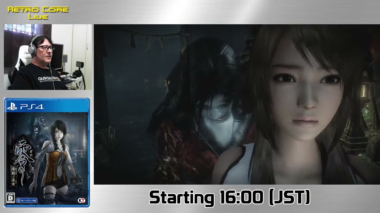 Copy of Retro Core Live - Halloween Special - Fatal Frame: Maiden of Black Water (Remastered)