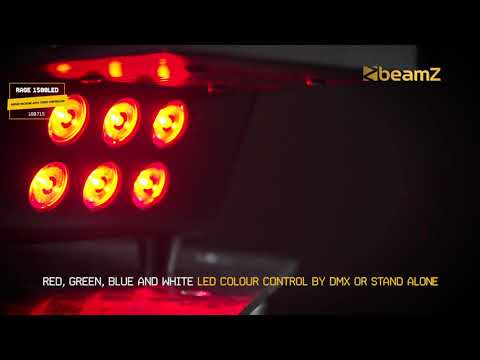 BeamZ Rage 1500 LED Smoke Machine 6x3W 3in1
