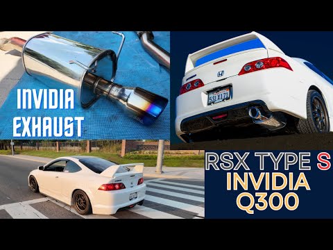 Acura RSX Invidia Q300 Exhaust Review and Sound Clips