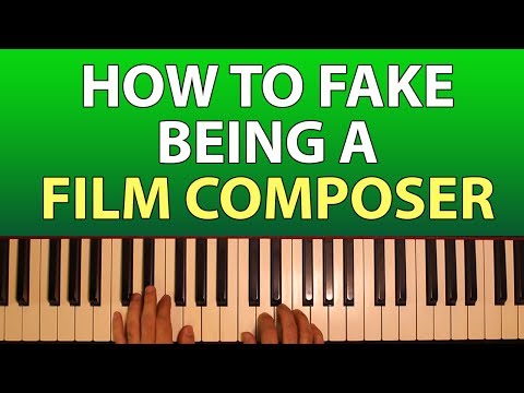 How to be (fake being) a film composer