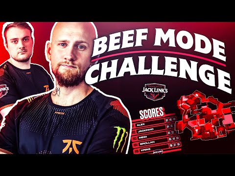 NEW FNATIC LINEUP CS:GO SpeedRun | Beef Mode Challenge