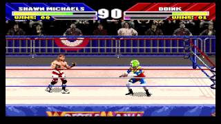 WWF Wrestlemania: The Arcade Game (SNES) on a Retron 5 in Upscaled 720p HD