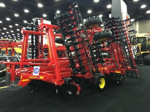 Sunflower 6830 Rotary Finisher Intro at the 2016 National Farm Machinery Show