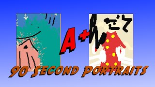 I AM THE BEST ARTIST! (90 SECOND PORTRAITS w/ The9thBit)