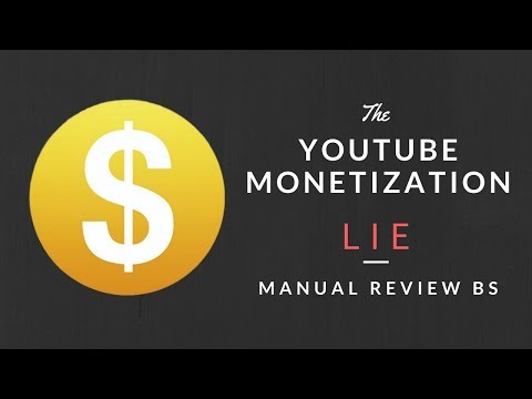 Youtube Is Lying About It's Demonetization Program