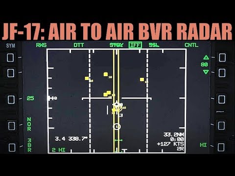 JF-17 Thunder: Air To Air BVR (RWS/TWS/VS) Radar Tutorial | DCS WORLD