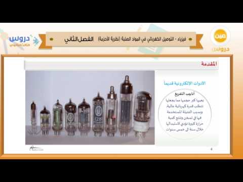 الثالث الثانوي|الفصل الدراسي الثاني 1438|فيزياء التوصيل الكهربائي في المواد الصلبة(نظرية الاحزمة)