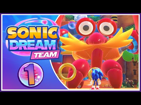 Sonic Dream Team [Apple Arcade] 100% Playthrough: Episode #01 - Scrambled Shores & Dr. Crabulous