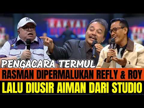 PENGACARA TERMUL DIPERMALUKAN REFLY DAN ROY LALU DIUSIR AIMAN