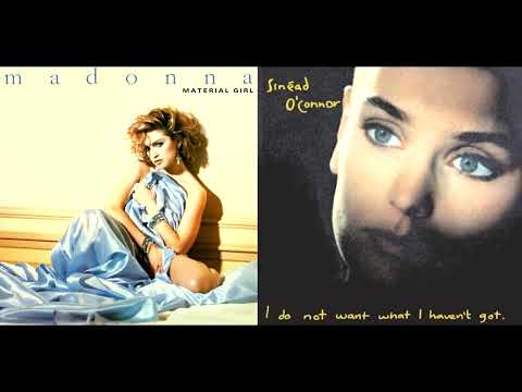 Madonna/Sinead O' Connor Mashup- The Emperor's New Material Girl (Pitched)
