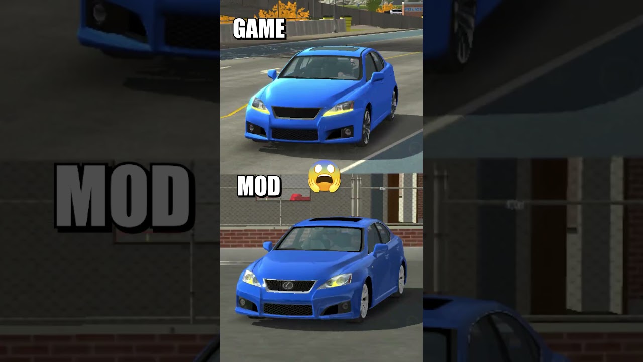 GAME VS MOD 😱​ | Car Parking Multiplayer