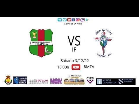 221203 IF BM CHAPELA - BM LAVADORES