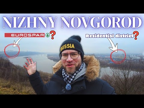 Residential Life in Nizhny Novgorod, Russia (Eurospar and Swiss Park Visit)
