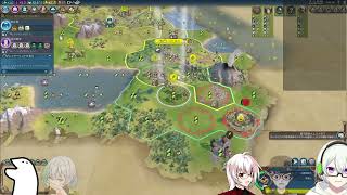 アレイキャッツ 新人研修civ6 配信#2 MODあり