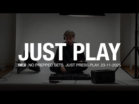 JUST PLAY | MANJO | afro house, afro tech mix
