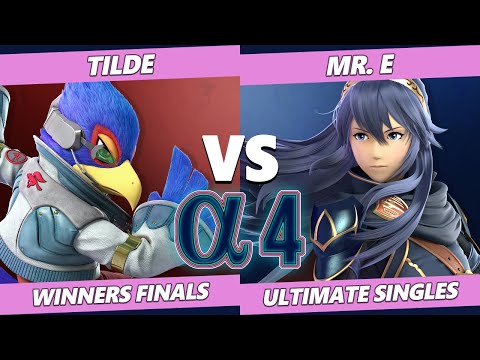 Alpha 4 Winners Finals - Tilde (Falco) Vs. Mr. E (Lucina) SSBU Ultimate Tournament