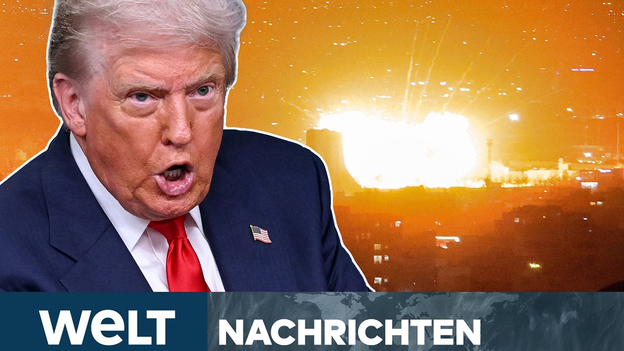 IRAN-KRIEG: Trump tobt vor Ultimatum! „Ganze Zivilisation wird heute Nacht sterben!“ | WELT STREAM