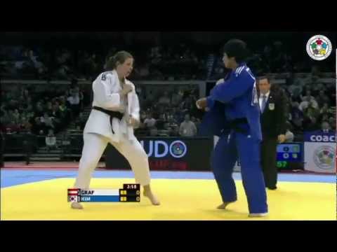 Judo Grand-Prix Düsseldorf 2013: Bernadette GRAF (AUT) - Seongyeon KIM (KOR) Bronze [-70kg]