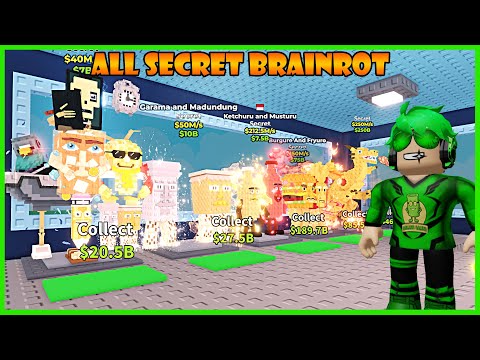 WOW! Inilah Semua Koleksi Brainrotku Dari Awal Merintis Sampai Sekarang - Roblox Steal A Brainrot