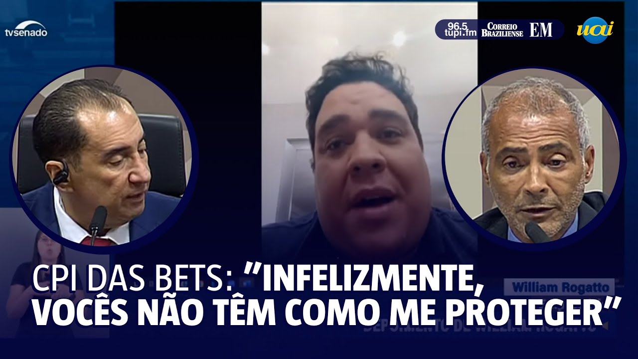 CPI das Bets: Empresário confirma manipulação e diz temer "gente grande envolvida"