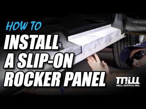 How to Install a Slip-On Rocker Panel