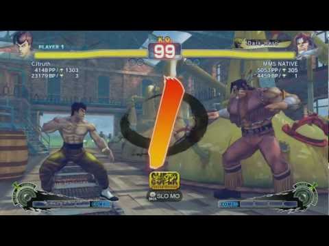 AirJuggle.com - CJtruth (Fei Long) VS MMS Native (T. Hawk) - SSF4 AE 2012 Ranked Match - 1080p