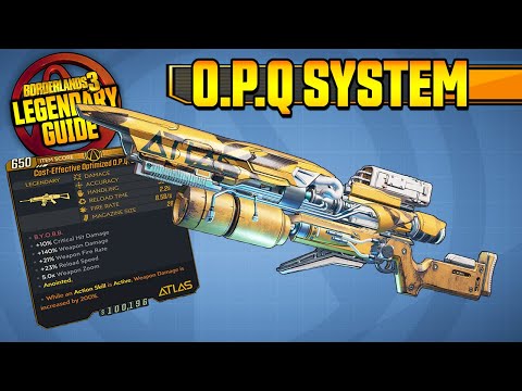 O.P.Q. SYSTEM - Legendary Weapons Guide!!! Revenge of the Cartels | Mayhem 2.0