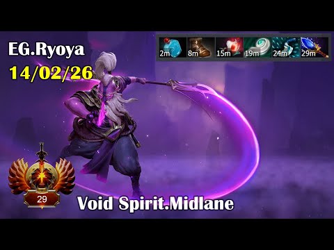 Dota 2 Pro Replay | Midlane | Void Spirit [EG.Ryoya] | ~8673mmr | 7.27
