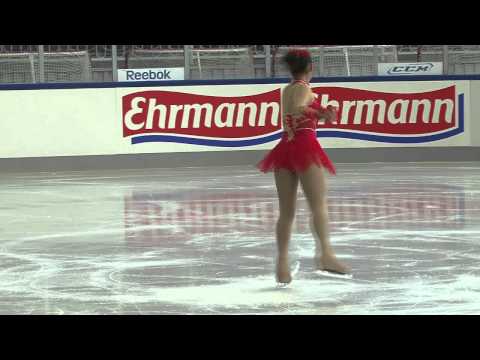 17 Maral-Erdene GANSUKH (MGL) - ISU JGP Pokal d. Blauen Schwerter 2012 Junior Ladies Short Program