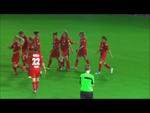 KAA Gent Ladies - Standard 2-2: de doelpunten op 08.09.2017