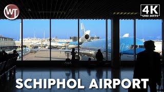 Schiphol Airport, Transit Area (Part2) - 🇳🇱 Netherlands - 4K Walking Tour