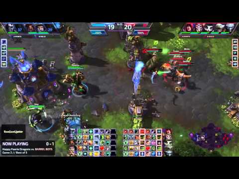 ESL Go4Heroes Americas Cup 13 - Finals [G2] - BARREL BOYS vs Happy Faerie Dragons