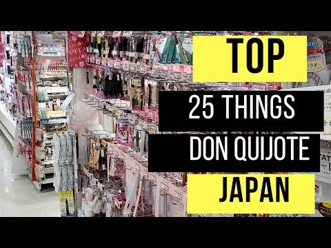 TOKYO: TOP 25 THINGS TO BUY AT DON QUIJOTE JAPAN | DON DON DONKI