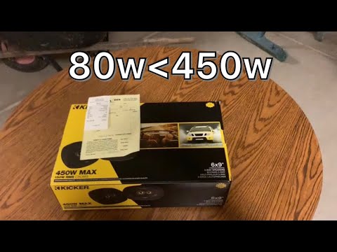 Installing 2019 6x9 kickers