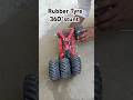 Remote Control Monster Truck Rubber Tyre Install Video Shorts Monster Car Tracter Toy Gadi