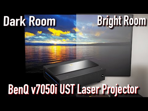BenQ V7050i 4K UST Laser Projector Performance Review