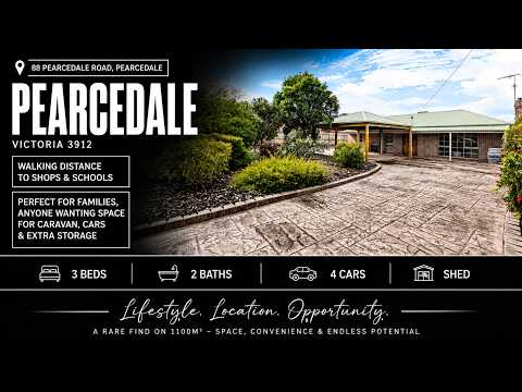 88 Pearcedale Road, Pearcedale, VIC 3912, 3 slaapkamers, 2 badkamers, House
