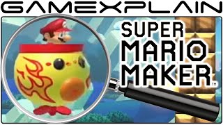 Super Mario Maker Analysis - New Features Trailer (Secrets & Hidden Details)